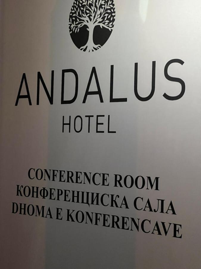 Hotel Andalus Skopje Buitenkant foto